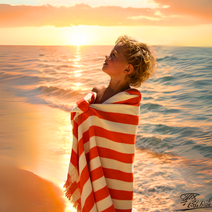 Delmor FIT Tangerine Bath Towel