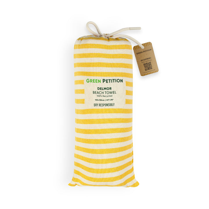 Delmor Ochre Beach Towel