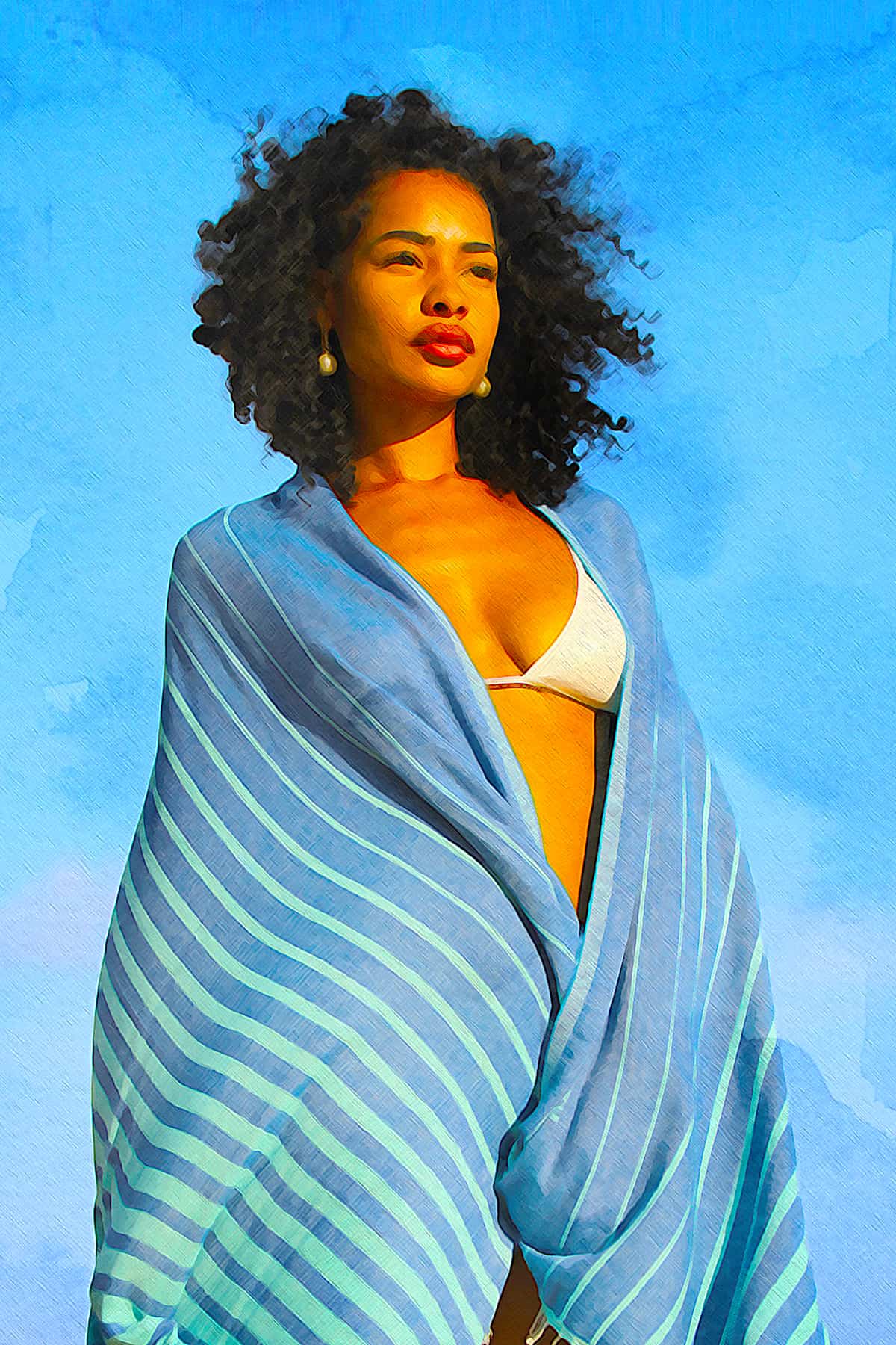 Solea Lightweight Beach Towels