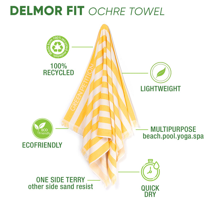 Delmor FIT Ochre Bath Towel