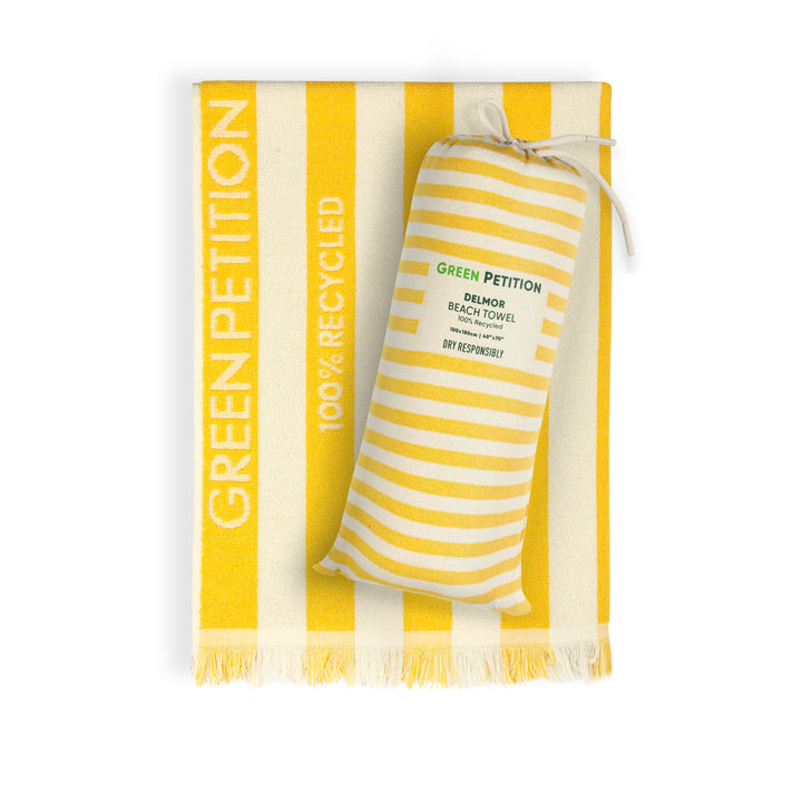 Delmor Ochre Beach Towel
