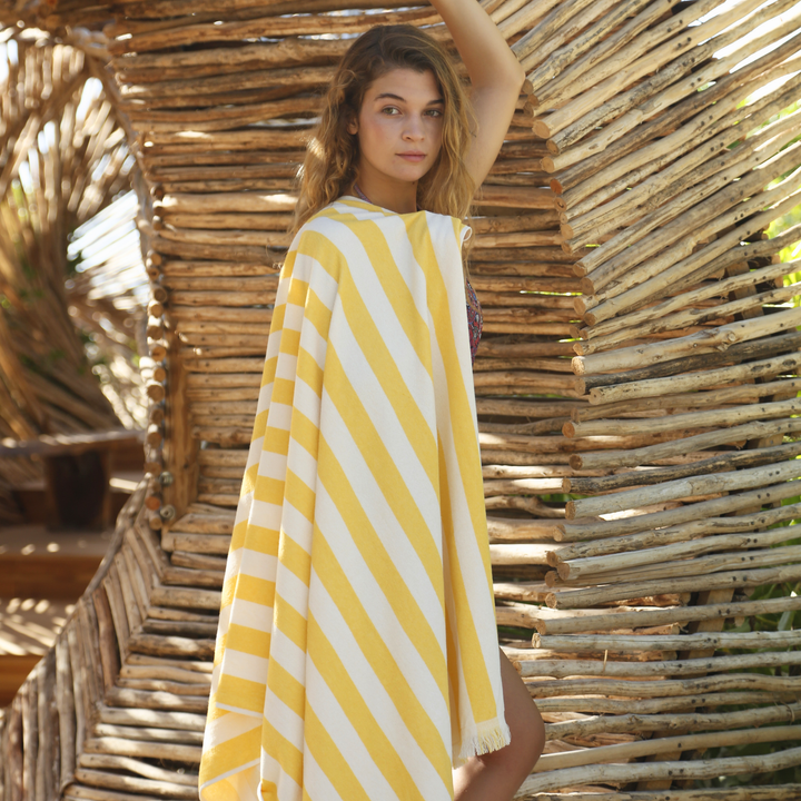 Delmor Ochre Beach Towel