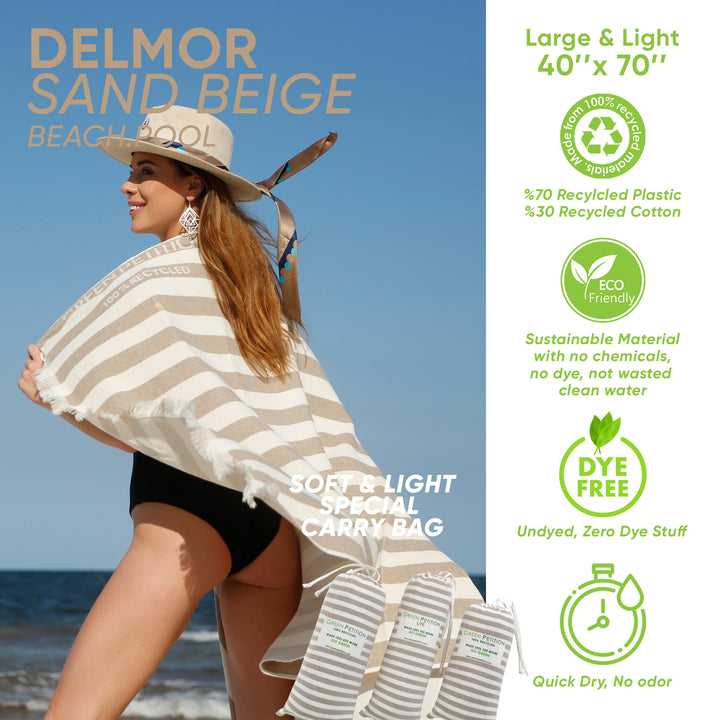 Delmor Sand Beach Towel