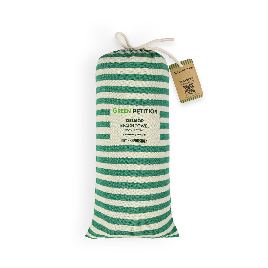 Serviette de plage Delmor citron vert