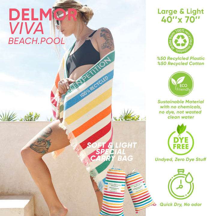 Delmor Viva Beach Towel
