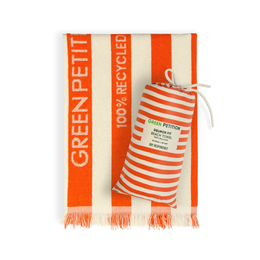 Delmor FIT Tangerine Banyo Havlusu