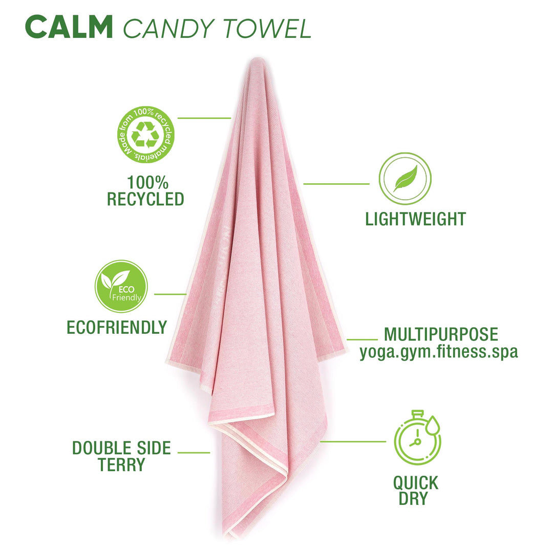 Calm Candy Bath Towel