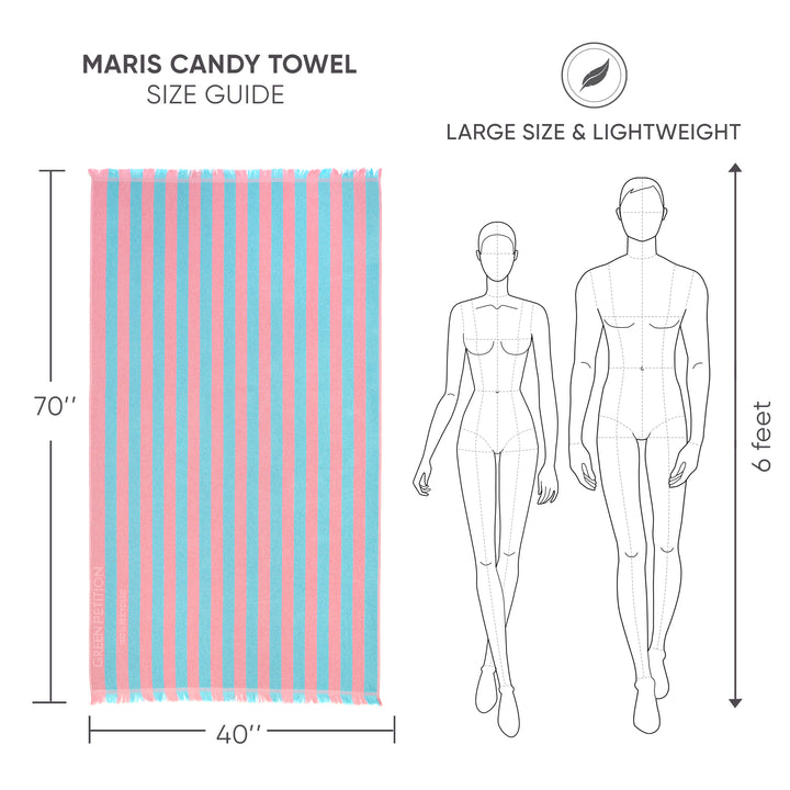 Maris Candy Beach Towel