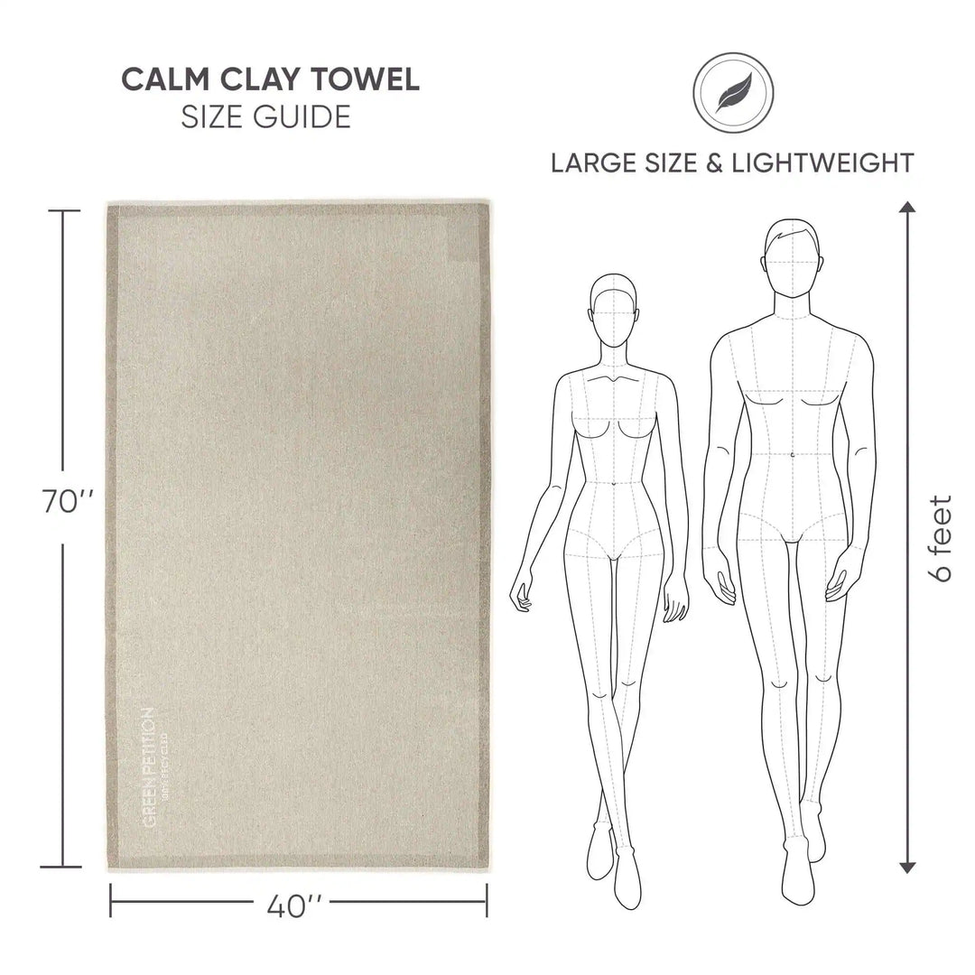 Calm Clay Towel