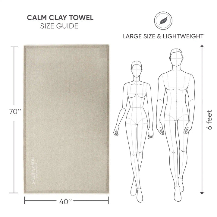 Calm Clay Towel