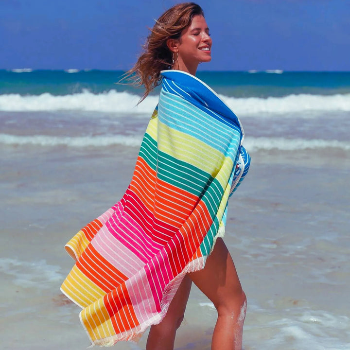 Ocean Kai Peacook Beach Towel