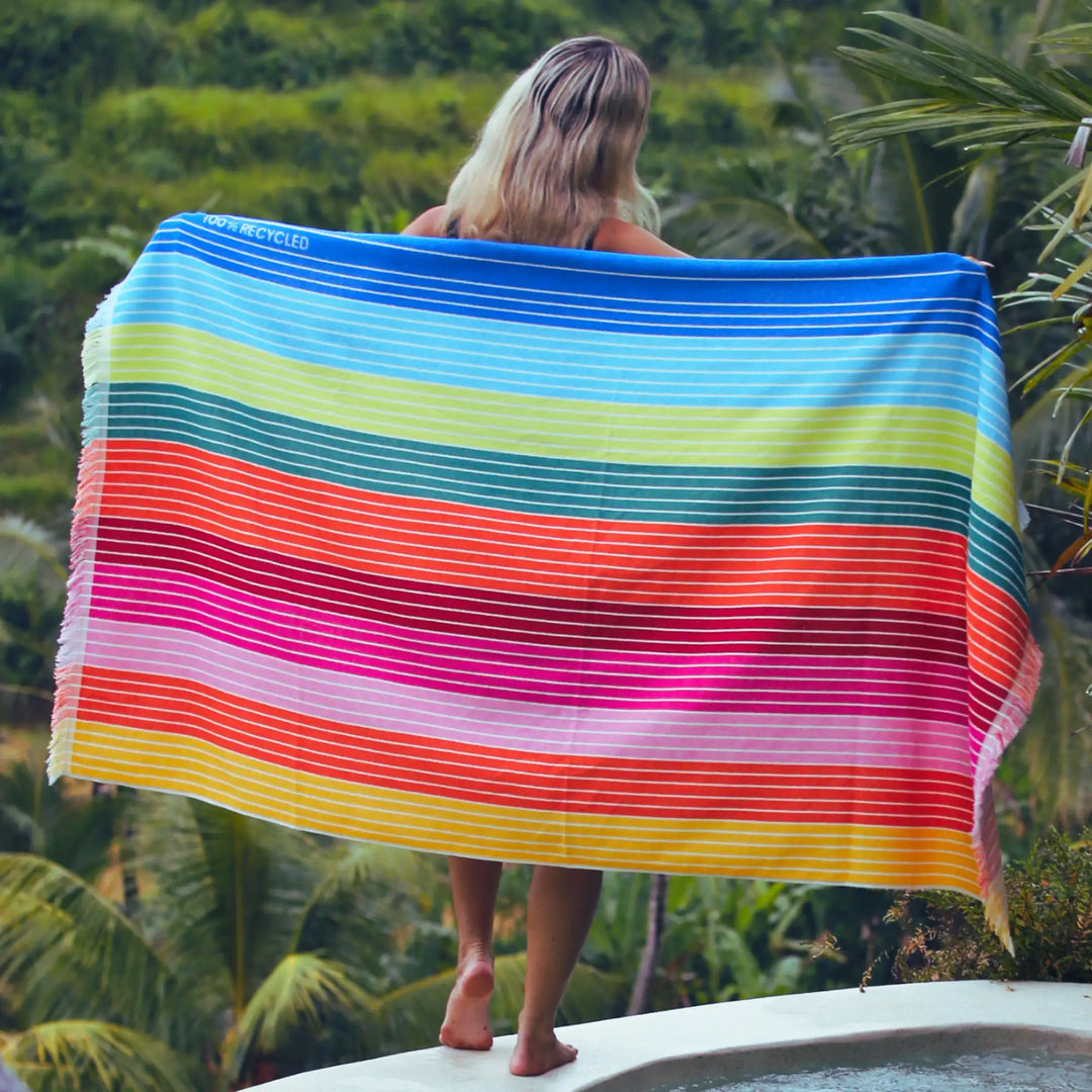 Ocean Kai Peacook Beach Towel
